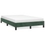 Estructura de cama terciopelo verde 120x190 cm de , Camas y somieres - Ref: Foro24-379505, Precio: 97,41 €, Descuento: %