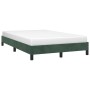 Estructura de cama terciopelo verde 120x190 cm de , Camas y somieres - Ref: Foro24-379505, Precio: 97,41 €, Descuento: %