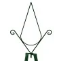 Soporte plantas trepadoras 2 ud hierro verde oscuro 35x35x195cm de vidaXL, Pérgolas, arcos y enrejados de jardín - Ref: Foro2...