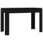 Mesa de comedor de madera contrachapada negro 120x60x76 cm de vidaXL, Mesas de cocina y de comedor - Ref: Foro24-800757, Prec...