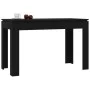 Mesa de comedor de madera contrachapada negro 120x60x76 cm de vidaXL, Mesas de cocina y de comedor - Ref: Foro24-800757, Prec...