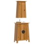 Conjunto de muebles de baño 2 piezas madera maciza de pino de , Muebles de baño - Ref: Foro24-3223458, Precio: 310,52 €, Desc...
