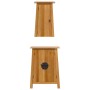 Conjunto de muebles de baño 2 piezas madera maciza de pino de , Muebles de baño - Ref: Foro24-3223458, Precio: 310,52 €, Desc...