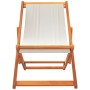 Sillas de playa plegables 2 unidades tela blanco crema de , Sillas de jardín - Ref: Foro24-3214495, Precio: 131,20 €, Descuen...