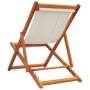 Sillas de playa plegables 2 unidades tela blanco crema de , Sillas de jardín - Ref: Foro24-3214495, Precio: 131,20 €, Descuen...