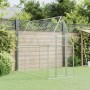 Jaula para gallinas acero galvanizado plateado 200x100x190 cm de , Jaulas y habitáculos para animales pequeños - Ref: Foro24-...