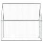 Jaula para gallinas acero galvanizado plateado 200x100x190 cm de , Jaulas y habitáculos para animales pequeños - Ref: Foro24-...