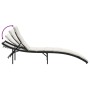 Tumbonas con mesita 2 unidades ratán sintético negro de , Tumbonas - Ref: Foro24-368251, Precio: 154,76 €, Descuento: %