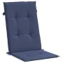 Cojines para silla con respaldo alto 2 uds tela azul marino de , Cojines para sillas y sofás - Ref: Foro24-378611, Precio: 36...