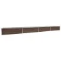 Jardinera de acero galvanizado marrón 600x80x45 cm de vidaXL, Maceteros y jardineras - Ref: Foro24-47074, Precio: 114,83 €, D...