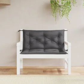 Cojines de banco de jardín 2 uds antracita 100x50x7 cm de , Cojines para sillas y sofás - Ref: Foro24-361659, Precio: 35,88 €...