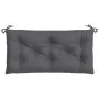 Cojines de banco de jardín 2 uds antracita 100x50x7 cm de , Cojines para sillas y sofás - Ref: Foro24-361659, Precio: 35,88 €...