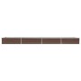 Jardinera de acero galvanizado marrón 600x80x45 cm de vidaXL, Maceteros y jardineras - Ref: Foro24-47074, Precio: 109,18 €, D...