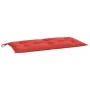 Cojines de banco de jardín 2 uds tela Oxford rojo 100x50x7 cm de , Cojines para sillas y sofás - Ref: Foro24-361665, Precio: ...