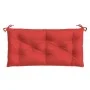 Cojines de banco de jardín 2 uds tela Oxford rojo 100x50x7 cm de , Cojines para sillas y sofás - Ref: Foro24-361665, Precio: ...