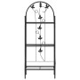 Estante para macetas 3 niveles hierro negro 52x28x128 cm de vidaXL, Soportes para macetas - Ref: Foro24-47097, Precio: 60,62 ...