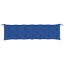 Cojín para banco de jardín tela Oxford azul real 200x50x7 cm de , Cojines para sillas y sofás - Ref: Foro24-361650, Precio: 3...