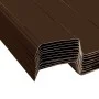 Panel para tejado 12 unidades acero galvanizado marrón de vidaXL, Techo - Ref: Foro24-145721, Precio: 78,12 €, Descuento: %