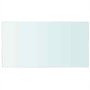 Panel de estante vidrio claro 40x25 cm en Estanterías | Comprar online en Foru.es
