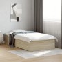 Cama con cajones madera ingeniería roble Sonoma 90x190 cm de , Camas y somieres - Ref: Foro24-3280435, Precio: 108,42 €, Desc...