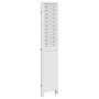 Biombo separador de 4 paneles madera maciza Paulownia blanco de , Divisores de ambientes - Ref: Foro24-358723, Precio: 124,18...