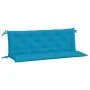 Cojines de banco de jardín 2 uds azul claro 150x50x7 cm de , Cojines para sillas y sofás - Ref: Foro24-361701, Precio: 43,86 ...