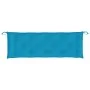 Cojines de banco de jardín 2 uds azul claro 150x50x7 cm de , Cojines para sillas y sofás - Ref: Foro24-361701, Precio: 43,86 ...