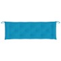 Cojines de banco de jardín 2 uds azul claro 150x50x7 cm de , Cojines para sillas y sofás - Ref: Foro24-361701, Precio: 44,77 ...