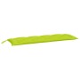 Cojines de banco de jardín 2 uds verde brillante 150x50x7 cm de , Cojines para sillas y sofás - Ref: Foro24-361708, Precio: 4...