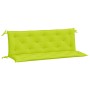 Cojines de banco de jardín 2 uds verde brillante 150x50x7 cm de , Cojines para sillas y sofás - Ref: Foro24-361708, Precio: 4...