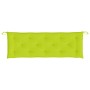Cojines de banco de jardín 2 uds verde brillante 150x50x7 cm de , Cojines para sillas y sofás - Ref: Foro24-361708, Precio: 4...