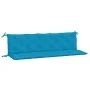 Cojines de banco de jardín 2 uds azul claro 180x50x7 cm de , Cojines para sillas y sofás - Ref: Foro24-361720, Precio: 52,48 ...