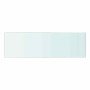 Panel de estante vidrio claro 50x15 cm en Estanterías | Comprar online en Foru.es