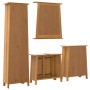 Conjunto de muebles de baño 4 piezas madera maciza de pino de , Muebles de baño - Ref: Foro24-3223464, Precio: 781,35 €, Desc...