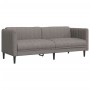 Sofá de 3 plazas tela gris taupe de , Sofás - Ref: Foro24-372618, Precio: 267,95 €, Descuento: %