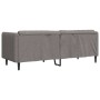 Sofá de 3 plazas tela gris taupe de , Sofás - Ref: Foro24-372618, Precio: 267,95 €, Descuento: %