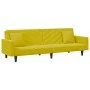 Juego de sofás con cojines 2 piezas terciopelo amarillo de , Sofás - Ref: Foro24-3216272, Precio: 317,64 €, Descuento: %