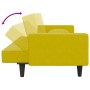 Juego de sofás con cojines 2 piezas terciopelo amarillo de , Sofás - Ref: Foro24-3216272, Precio: 322,72 €, Descuento: %