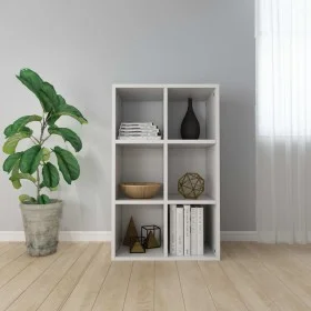 White engineered wood shelf/sideboard 66x30x98 cm by vidaXL, Bookcases and shelves - Ref: Foro24-800342, Price: 56,57 €, Disc...