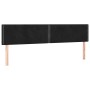 Estructura de cama con cabecero terciopelo negro 120x190 cm de , Camas y somieres - Ref: Foro24-3270574, Precio: 155,52 €, De...