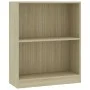 Estantería madera de ingeniería roble Sonoma 60x24x76 cm de vidaXL, Librerías y estanterías - Ref: Foro24-800858, Precio: 39,...