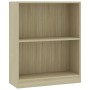 Estantería madera de ingeniería roble Sonoma 60x24x76 cm de vidaXL, Librerías y estanterías - Ref: Foro24-800858, Precio: 40,...