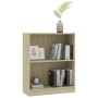 Estantería madera de ingeniería roble Sonoma 60x24x76 cm de vidaXL, Librerías y estanterías - Ref: Foro24-800858, Precio: 40,...