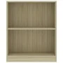 Estantería madera de ingeniería roble Sonoma 60x24x76 cm de vidaXL, Librerías y estanterías - Ref: Foro24-800858, Precio: 39,...