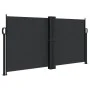 Toldo lateral retráctil negro 120x1000 cm de , Sombrillas - Ref: Foro24-4004699, Precio: 118,68 €, Descuento: %