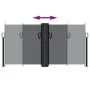 Toldo lateral retráctil negro 120x1000 cm de , Sombrillas - Ref: Foro24-4004699, Precio: 118,68 €, Descuento: %