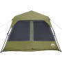 Tienda familiar 9 personas impermeable apertura rápida verde de , Tiendas de campaña - Ref: Foro24-94298, Precio: 230,03 €, D...