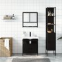 Juego de muebles de baño 3 pzas madera contrachapada negro de , Muebles de baño - Ref: Foro24-3214675, Precio: 185,49 €, Desc...