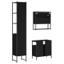 Juego de muebles de baño 3 pzas madera contrachapada negro de , Muebles de baño - Ref: Foro24-3214675, Precio: 185,49 €, Desc...