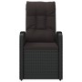 Sillones de jardín reclinables con cojines 2 uds ratán PE negro de , Sillas de jardín - Ref: Foro24-319545, Precio: 303,12 €,...
